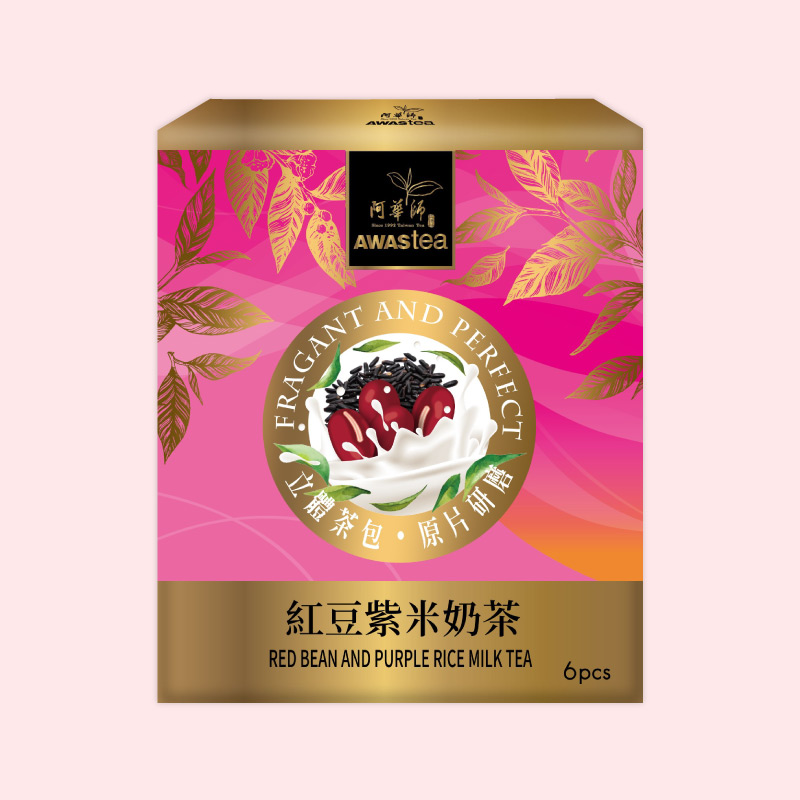 阿華師 - 紅豆子米奶茶 六入 盒裝